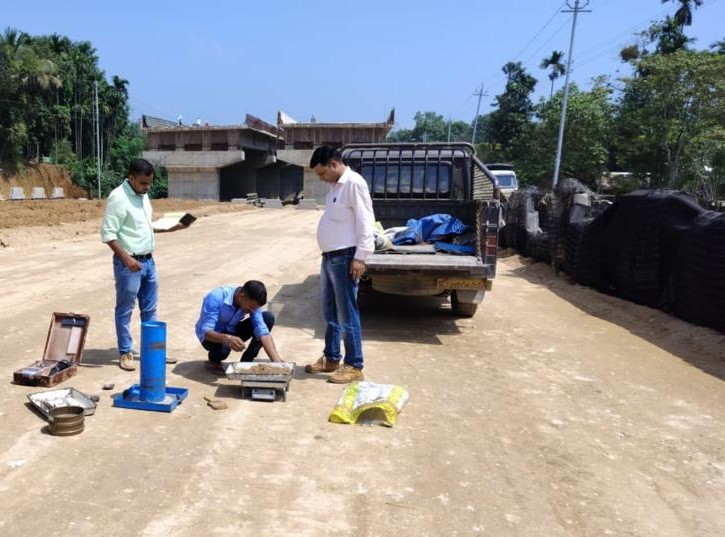 Field testing equipment and site team